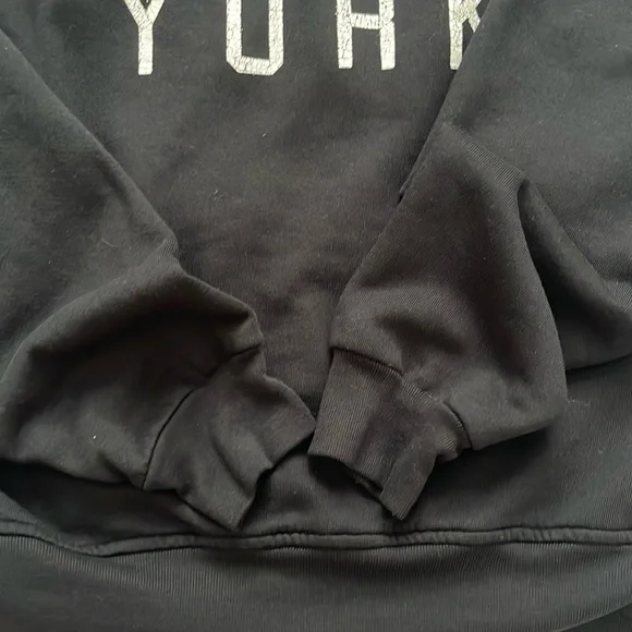 Brandy Melville John Galt Elana, New York, Black, Bomber Jacket, OS - Picture 12 of 12